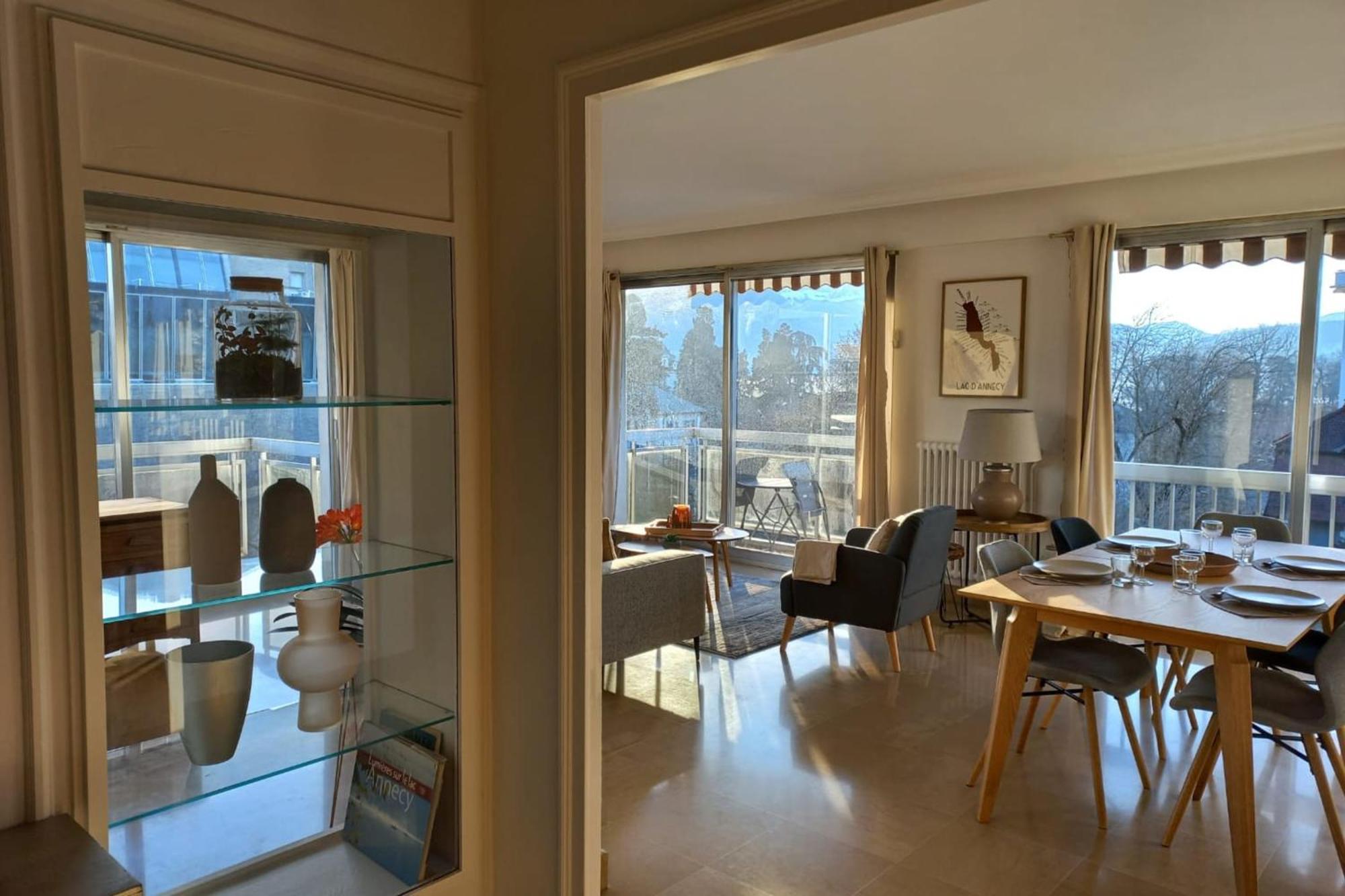 Tournette-Comfortable And Quiet Luxury Apartment Annecy Luaran gambar